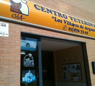 Centro Veterinario Los Villares De Arganda fachada de veterinaria
